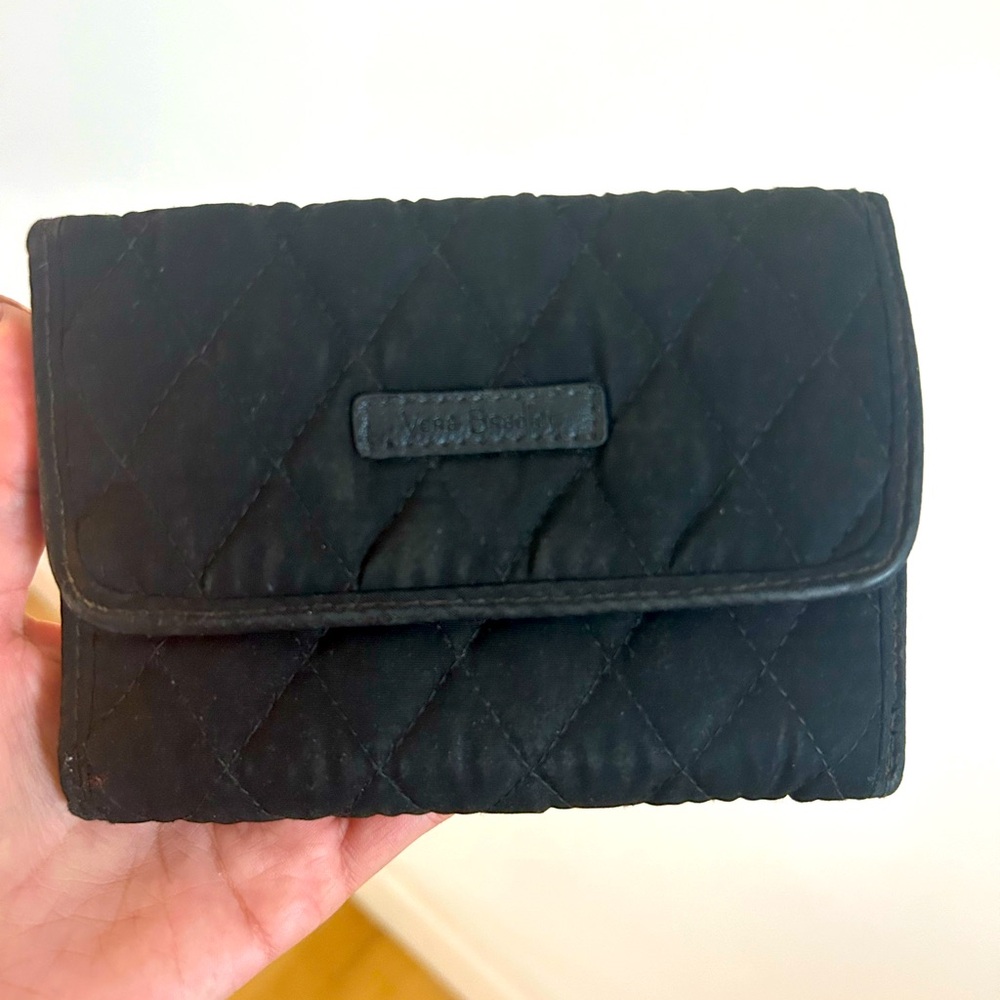 Vera Bradley Black Wallet